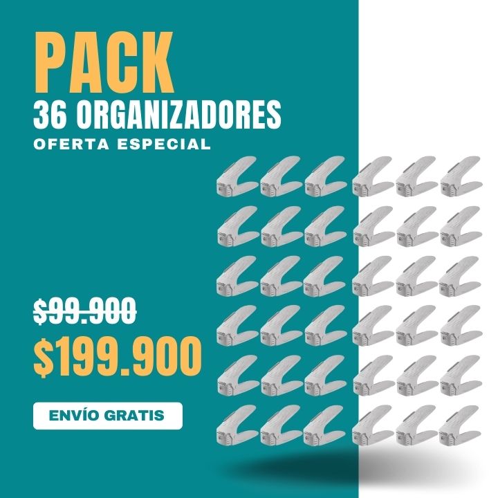 ORGANIZADOR DE CALZADO X 6