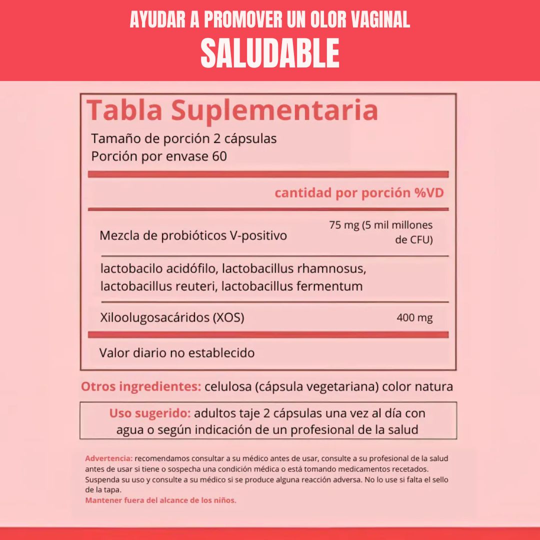 URO - Probióticos vaginales - mujeres saludables